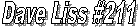 Dave Liss #211